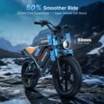Electric Bike for Adults,2000W Peak Motor,70-160 Mi Range,Moped Ebike - Image 4