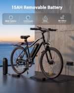 Sixblues Electric Bike for Adults, 26" tire with 1500W Peak Motor - Image 4