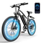 sixblues Electric Bike for Adults, 1500W Peak Motor 26" tire Ebike