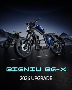 BIGNIU Electric Dirt Bike, 1500W Motor, 48V 31.5Ah Battery, Up to 40 Miles, Dual Suspension - Image 2