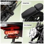 TST Electric Bike for Adults, 48V 15Ah Battery for Urban Cycling, R7 Black - Image 7
