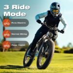 4000W Dual Motor Ebike 52V Up to 100 Miles 52V 24" Fat Tire PU354 - Image 23