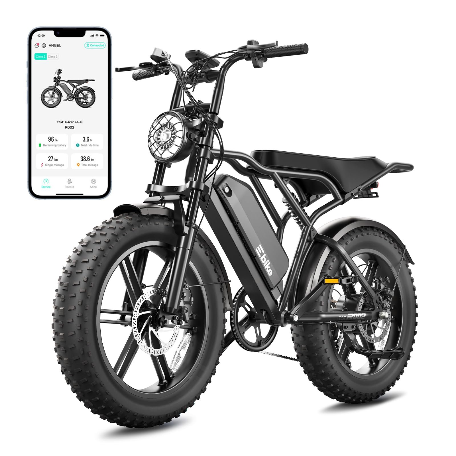 71FGRN92cjL TST Electric Bike for Adults, 48V 15/25 Ah Battery, 60/100 Mile Range - Image 1
