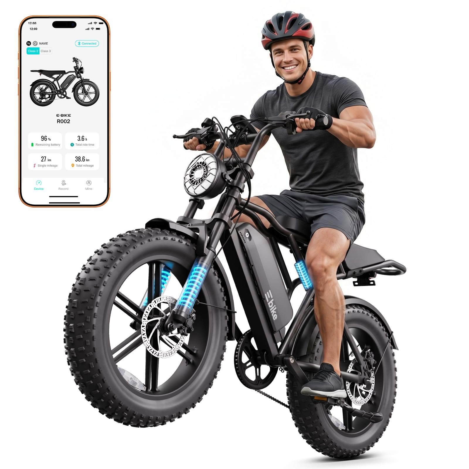 71_lXoffM_L Electric Bike for Adults,Peak 2000W,65Miles,28MPH,48V Removable Battery - Image 1