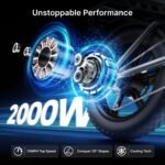 Electric Bike for Adults,2000W Peak Motor,70-160 Mi Range,Moped Ebike - Image 2