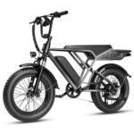 Jasion RetroVolt Electric Bike, 2000W Peak, 70-Mile Range, Fat Tire