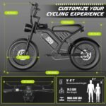 1. ASKGO Electric Dirt Bike, 2000W Peak Motor, 28 MPH, 65-Mile Range, 48V 20Ah Battery, 16" Fat Tires - Image 9