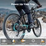 Jasion EB5 Electric Bike for Adults 26" tire with 1000W Peak Motor - Image 2