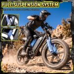 Electric Bike for Adults,Peak 2000W,65Miles,28MPH,48V Removable Battery - Image 8