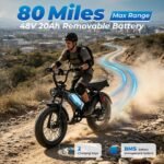Jasion YR20 Electric Bike,3000W Peak,5 Riding Modes,Max 80 Miles Ebike - Image 2