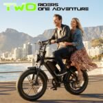 Electric Bike for Adults,48V15Ah Removable Battery Retro Ebike,Carbon Black - Image 8