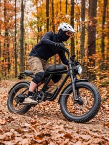 YUCHETX Electric Bike, 1600W Peak Motor, 35 MPH, Up to 60 Miles, 20" Fat Tires, 18.9Ah Battery - Image 11