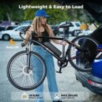 Jasion EB5 Electric Bike for Adults 26" tire with 1000W Peak Motor - Image 6