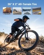Sixblues Electric Bike for Adults, 26" tire with 1500W Peak Motor - Image 5