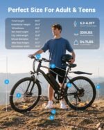Sixblues Electric Bike for Adults, 26" tire with 1500W Peak Motor - Image 2