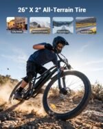 sixblues Electric Bike for Adults, 1500W Peak Motor 26" tire Ebike - Image 6