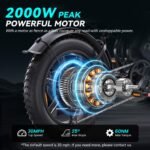 Adult Electric Bike, Fast E Bike for Adults Electric Fat Tire Ebike - Image 11