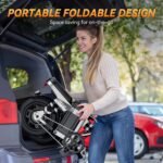 DTTZH Folding Ebike for Adults, Electric Bike Foldable, 14" Foldable Ebike - Image 12