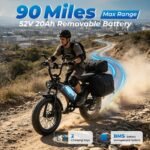 Jasion YR20Pro Ebikefor Adults,52V 20AH Battery,3000W Peak Motor - Image 3