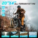 TST Electric Bike for Adults, 48V 15/25 Ah Battery, 60/100 Mile Range - Image 4