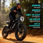 Adult Electric Bike, Fast E Bike for Adults Electric Fat Tire Ebike - Image 5