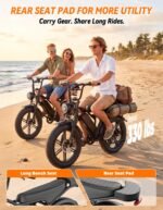 Jasion RetroVolt Electric Bike, 70-Mile Range, 2000W Peak, Fat Tire - Image 5