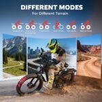 EcoE 8OOOW Dual Motor Electric Bike for Adults 5OMPH 60V32A 26x4 Fat Tire1 - Image 8