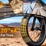 FLIWIN Electric Bike for Adults: 2000W Peak Motor, 48V 20AH Battery - Image 4