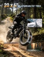 Jasion RetroVolt Electric Bike, 2000W Peak, 70-Mile Range, Fat Tire - Image 4