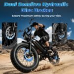 Jasion YR20Pro Ebikefor Adults,52V 20AH Battery,3000W Peak Motor - Image 6