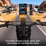 FLIWIN Electric Bike for Adults: 2000W Peak Motor, 48V 20AH Battery - Image 6