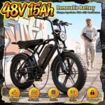 Electric Bike for Adults,Peak 2000W,65Miles,28MPH,48V Removable Battery - Image 3